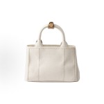 PRADA Jardiniere detachable and adjustable logo printed webbing shoulder strap Mini Women\'s handbag